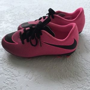 Little girl Nike cleats